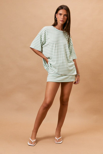 Easy Days Stripe Top
