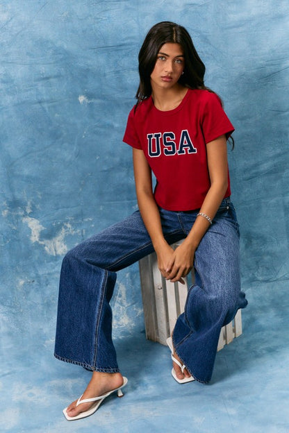 All-American Babe USA Tee