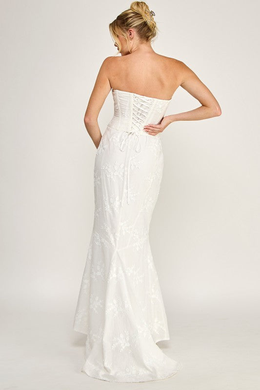 Eternal Romance Corset Maxi Set