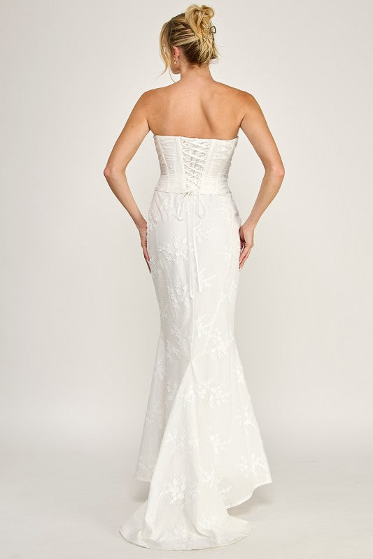 Eternal Romance Corset Maxi Set