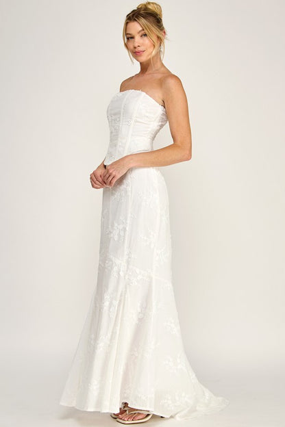 Eternal Romance Corset Maxi Set