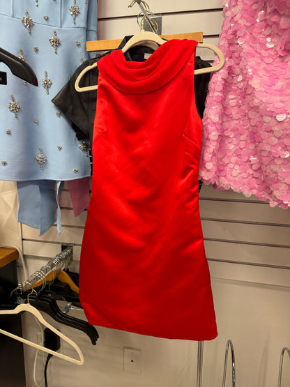 Firelight Cowl Back Dress