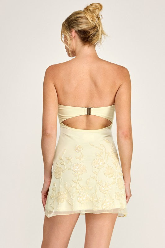 Floral Enchantment Mini Dress