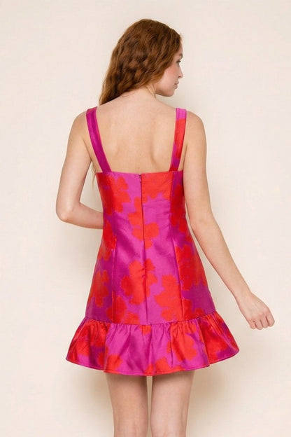 Bloom & Flare Mini Dress