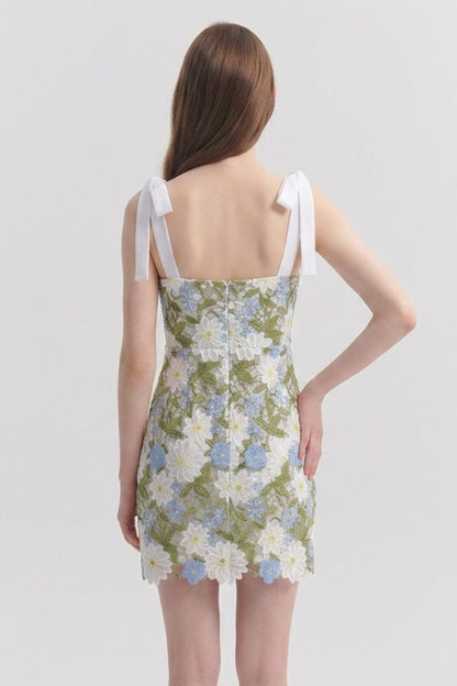 Daisy Lane Crochet Mini Dress