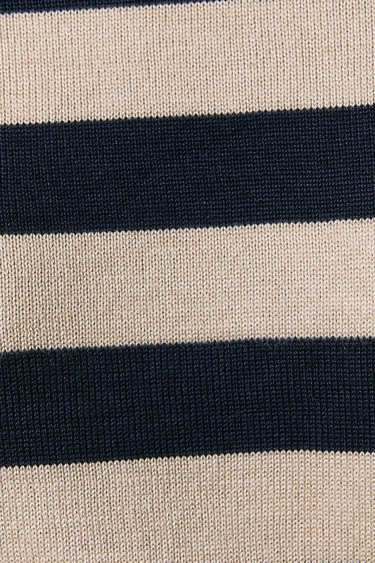 Coastal Ease Boat Neck Sweater Top
