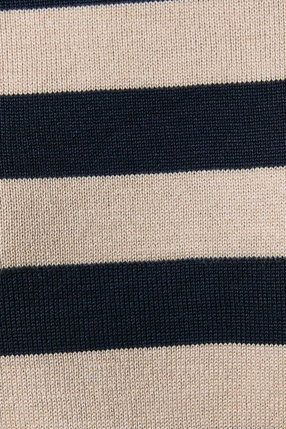 Coastal Ease Boat Neck Sweater Top