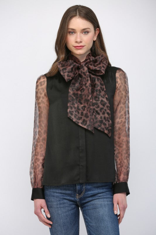 Fierce & Feminine Bow Blouse