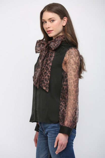 Fierce & Feminine Bow Blouse
