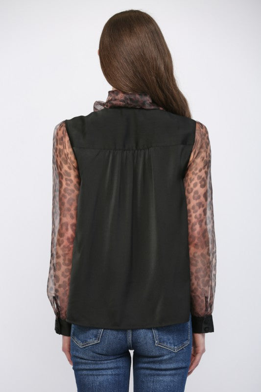 Fierce & Feminine Bow Blouse