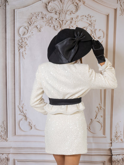 The Pearl Grace Sequin Tweed Set