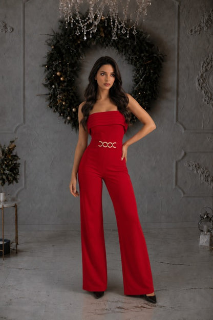 After Five Strapless Jumpsuit