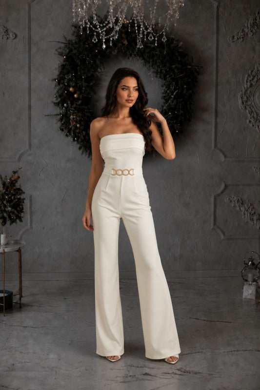 After Five Strapless Jumpsuit