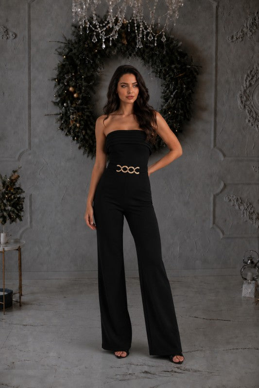 After Five Strapless Jumpsuit