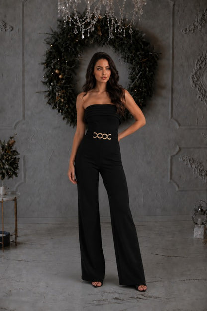 After Five Strapless Jumpsuit
