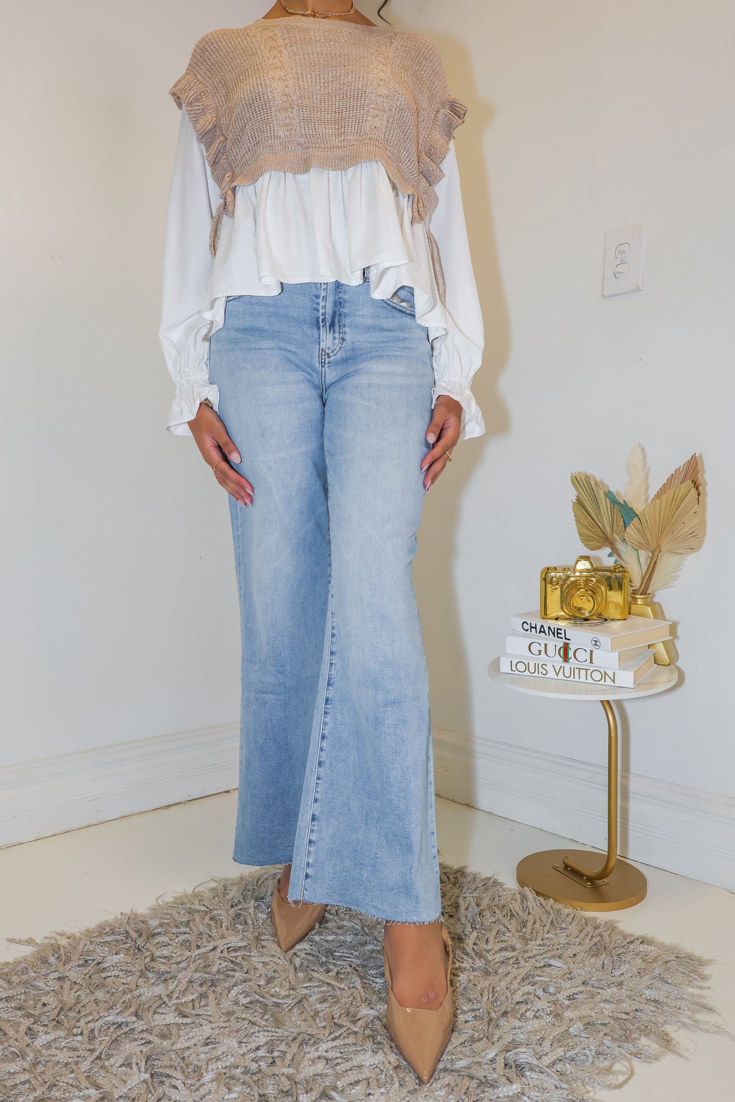 Dear John Fiona Wide Leg Jeans