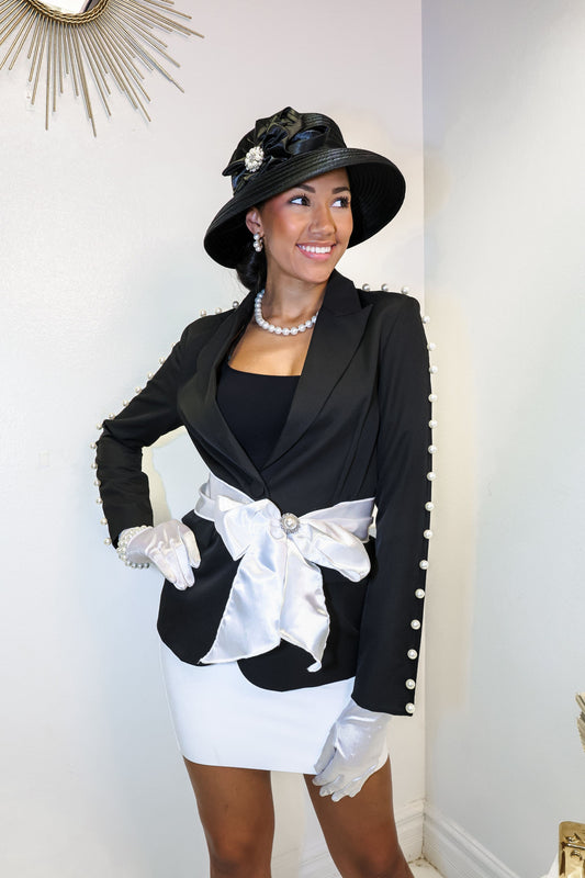 Pearls In Paris Blazer