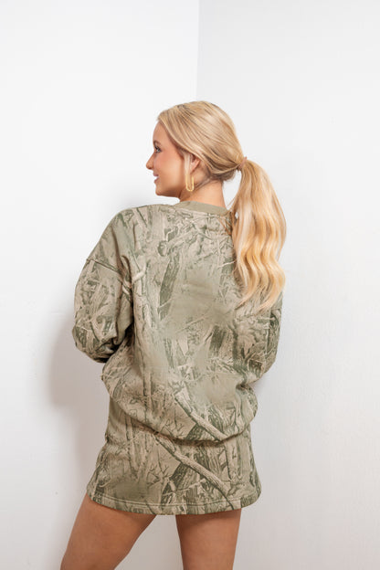 Mossy Meadow Drawstring Skort