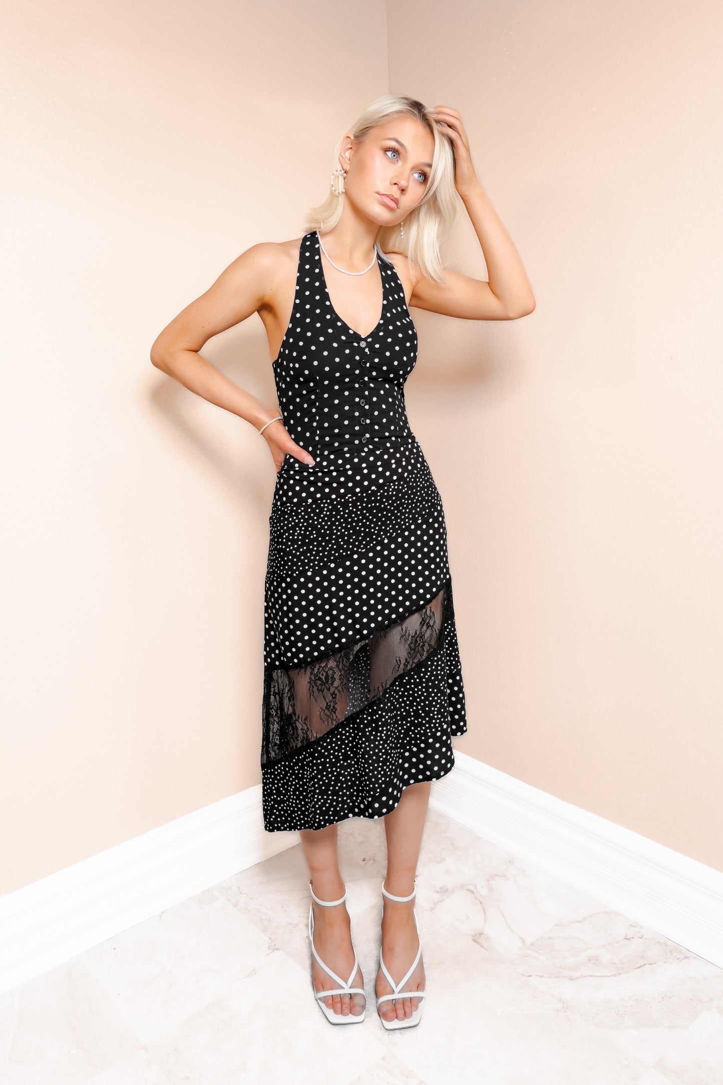 Signature Dot Halter Top