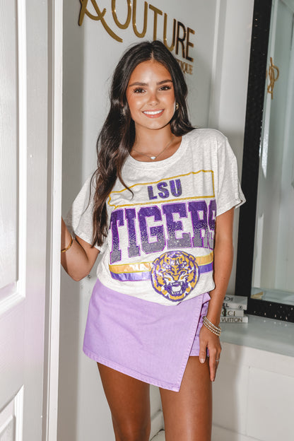 Queen of Sparkles LSU Tigers Vintage Tee