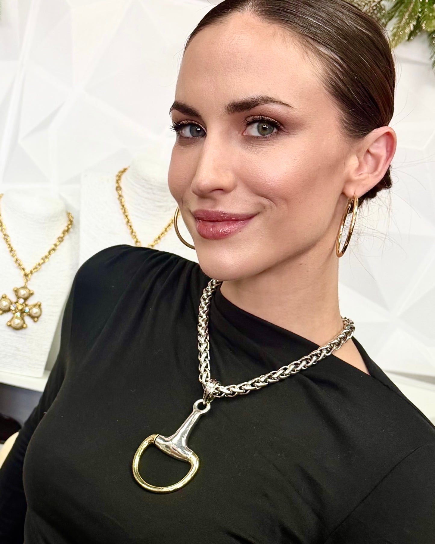 The Gilded Bit Necklace