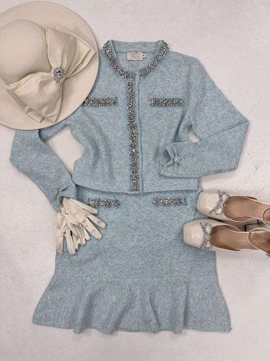 Tiffany Crystal Knit Suit
