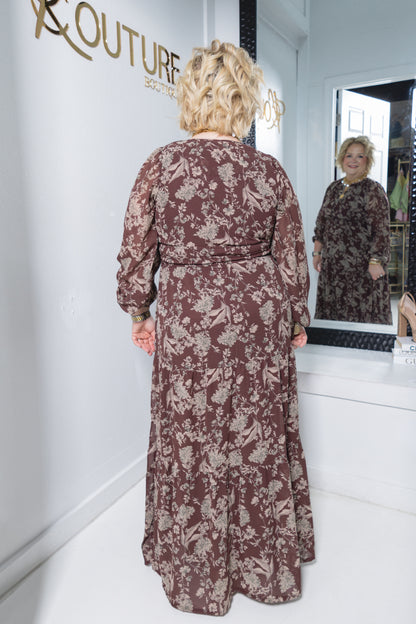 Letters To Autumn Tiered Maxi Dress