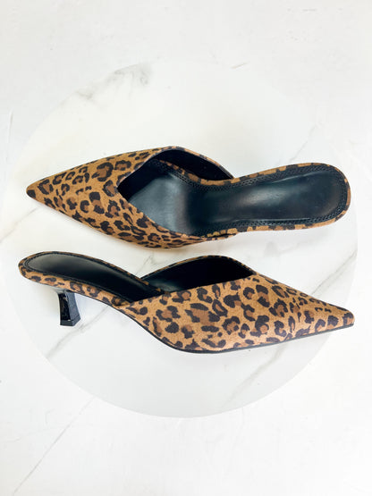 Leopard Javana Kitten Heels