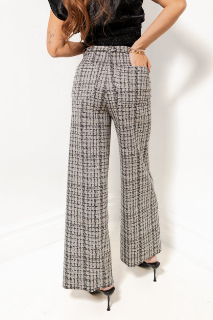 Lysse Erin Neoprene Lush Tweed Pants