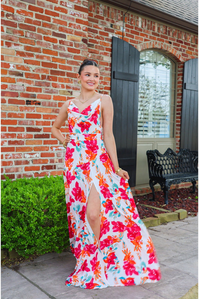 Lyla Floral Maxi Dress-Dresses-KCoutureBoutique, women's boutique in Bossier City, Louisiana