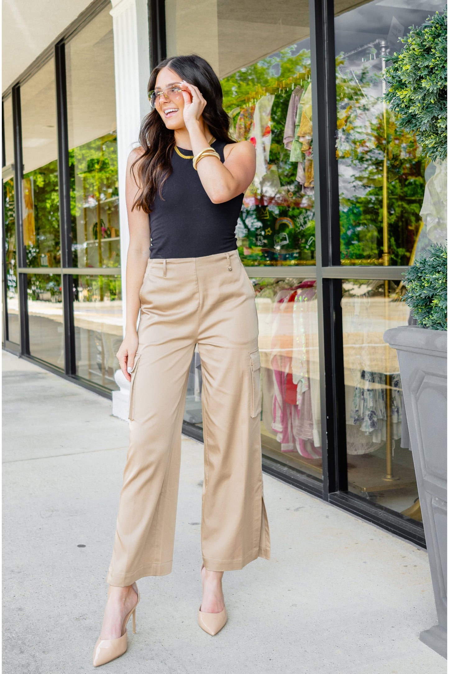 Lysse Calypso Cargo Pants-Clothing-KCoutureBoutique, women's boutique in Bossier City, Louisiana