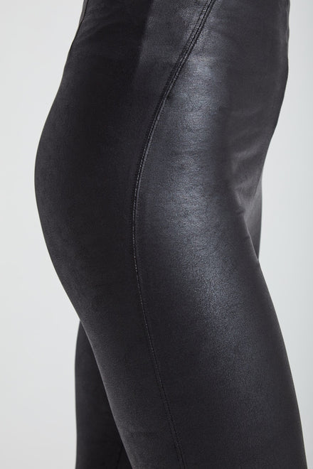 Evans Curve Black Leather Look Leggings | Evans