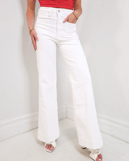 Dear John Fiona White High Rise Jeans
