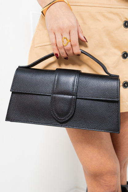 German Fuentes Italian Leather Satchel Bag