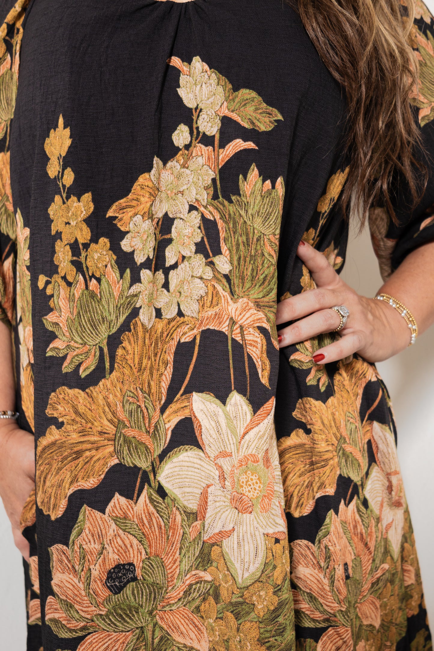 Midnight Heirloom Tunic Dress