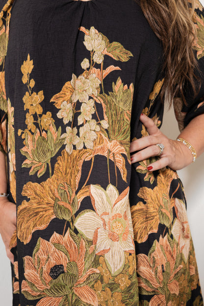 Midnight Heirloom Tunic Dress