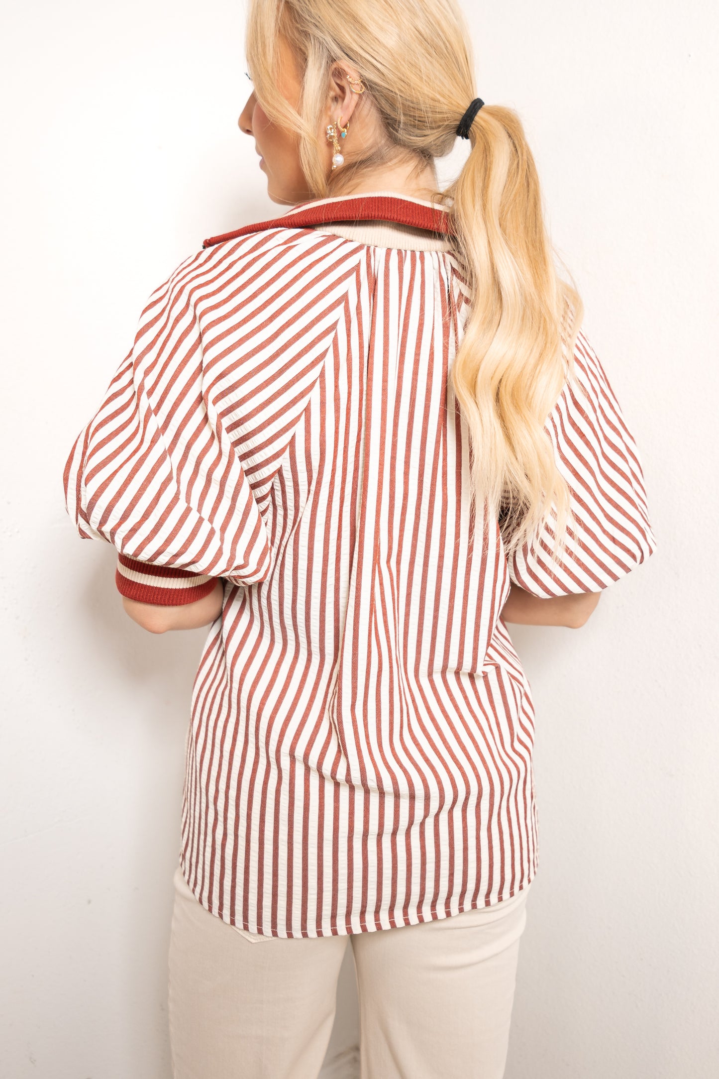 Midtown Muse Stripe Top