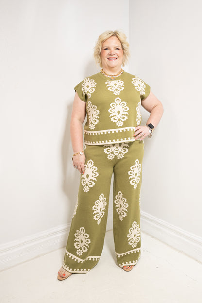 Moroccan Muse Sweater Pants