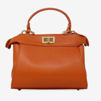 German Fuentes Italian Leather Handle & Crossbody Bag