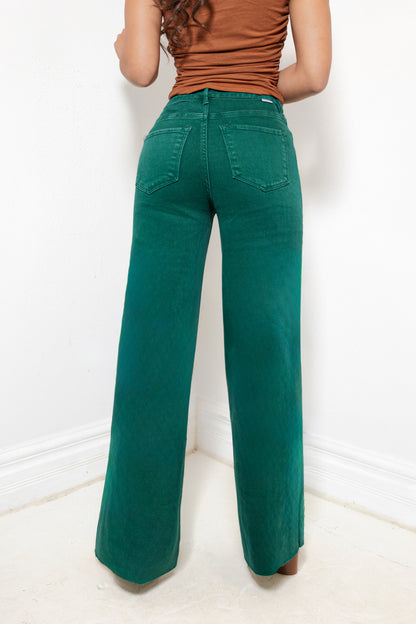 Dear John Fiona Rainforest Wide Leg Jeans