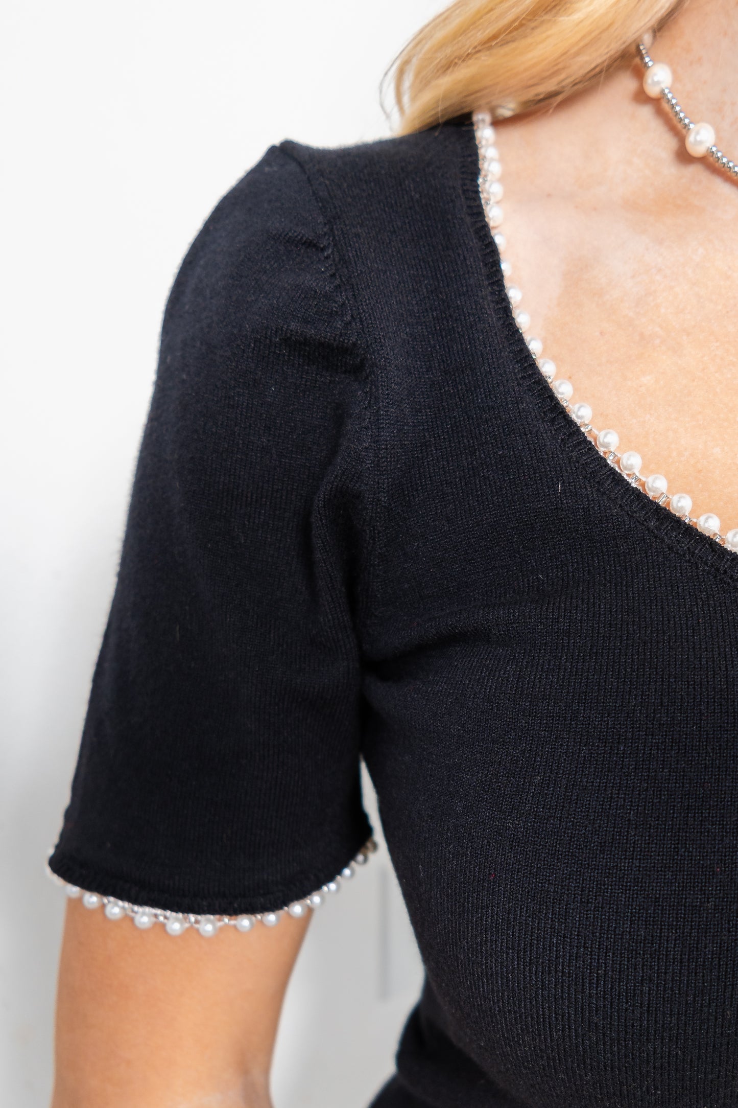 Pearl Darling Sweater Top
