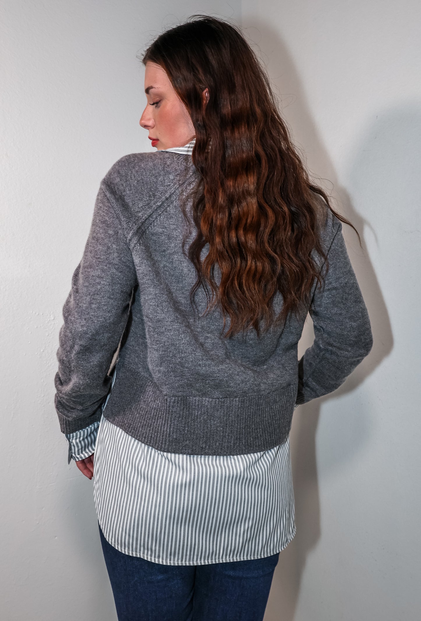 Elan Prep in Layers Sweater Top