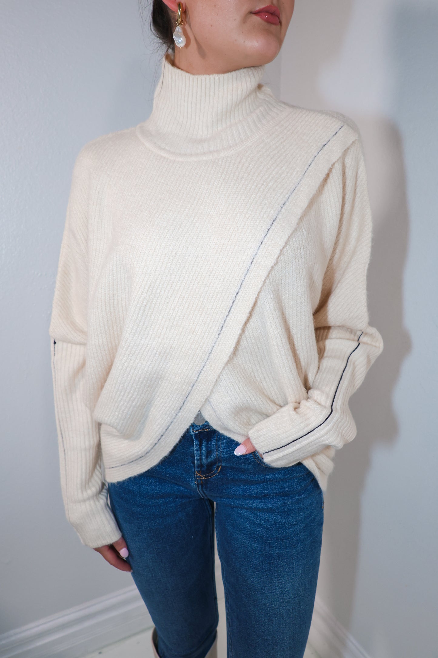 Elan Cozy Crossroads Turtleneck