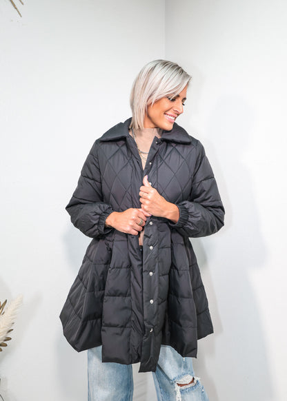 Quinn Collared Puffer Jacket