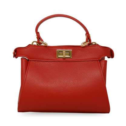 German Fuentes Italian Leather Handle & Crossbody Bag