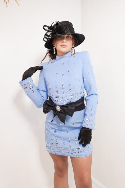 The Reign Ready Jeweled Suit (Set) - K Couture Exclusive