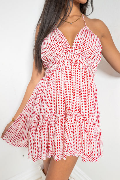 Reset Kiara Polka Dot Mini Dress