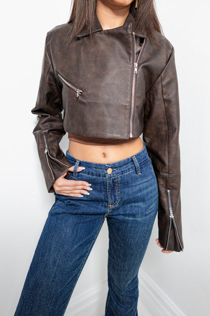 Rodeo Smoke Cropped Jacket