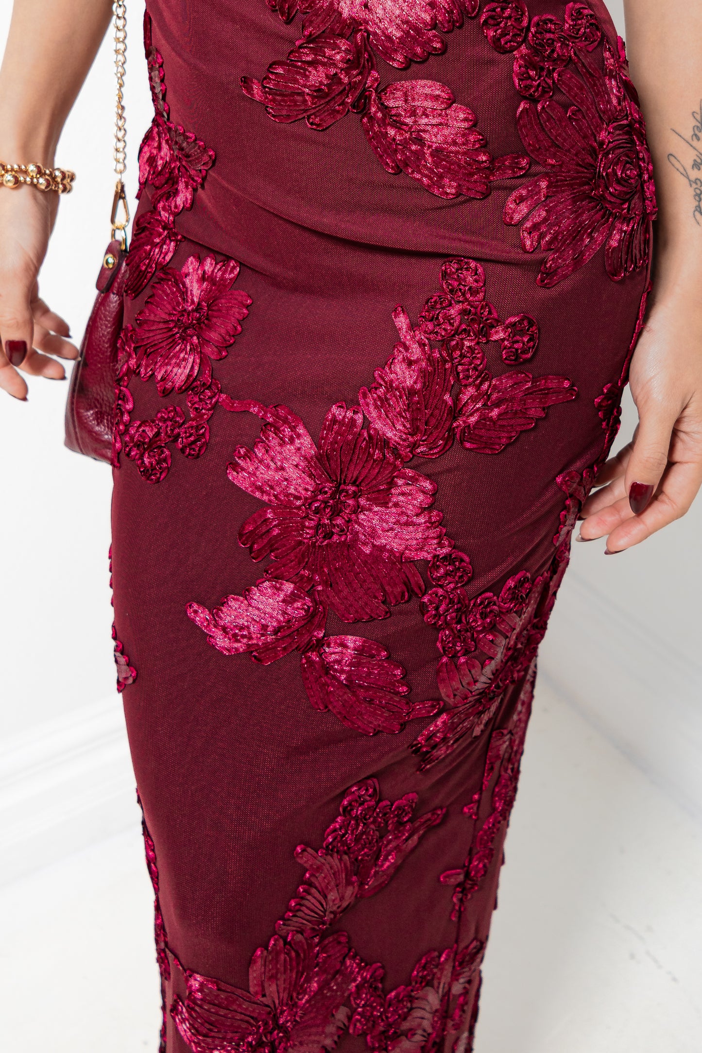 Rose Reverie Maxi Dress