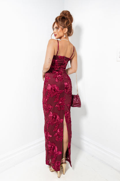 Rose Reverie Maxi Dress